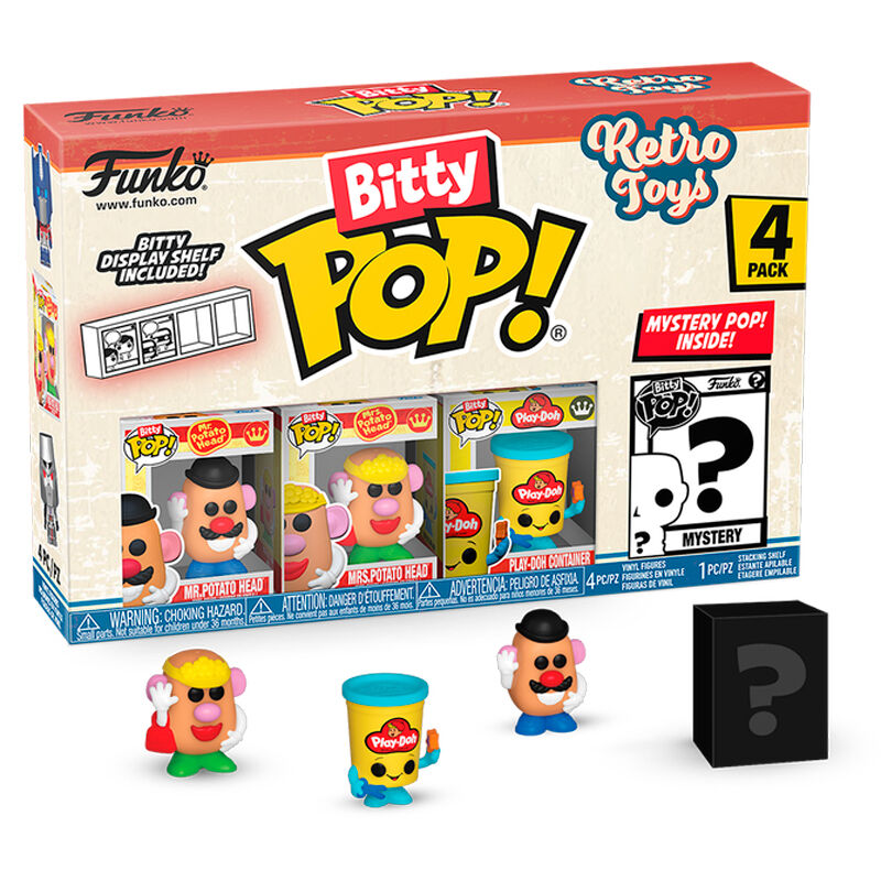 Funko Pop! Bitty POP Mr Potato Head - Figura da Collezione Vinyl Nerdscape