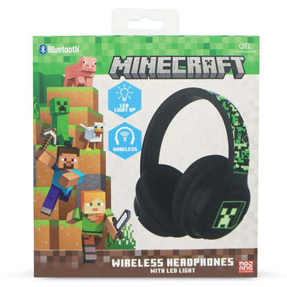 Minecraft wireless LED headphones Nerdscape