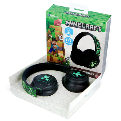 Minecraft wireless LED headphones Nerdscape