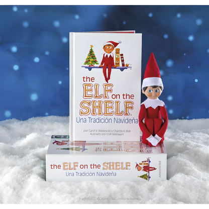 Spanish The Elf On the Shelf Story + Doll set Nerdscape