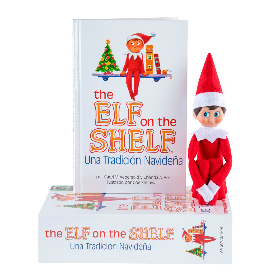 Spanish The Elf On the Shelf Story + Doll set Nerdscape