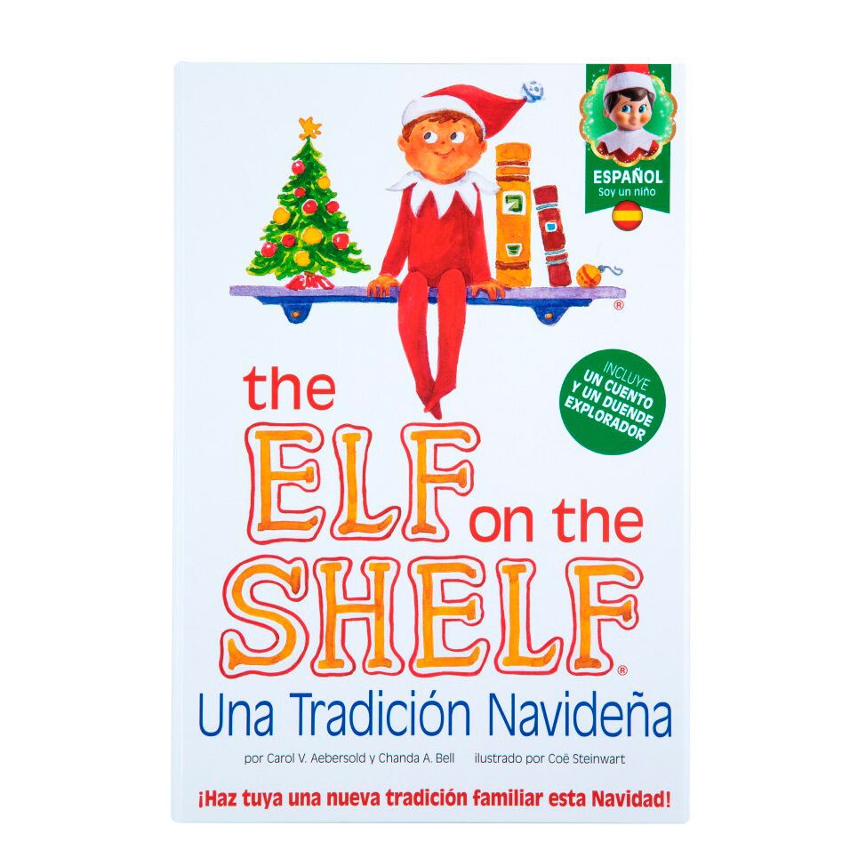 Spanish The Elf On the Shelf Story + Doll set Nerdscape