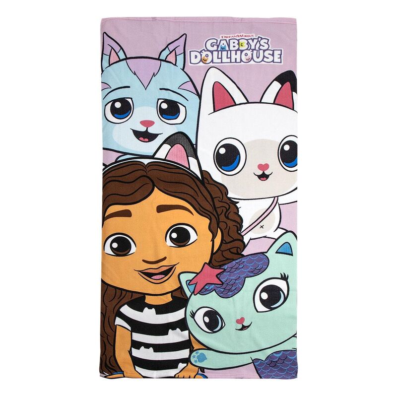 Gabbys Dolls House microfibre beach towel Nerdscape
