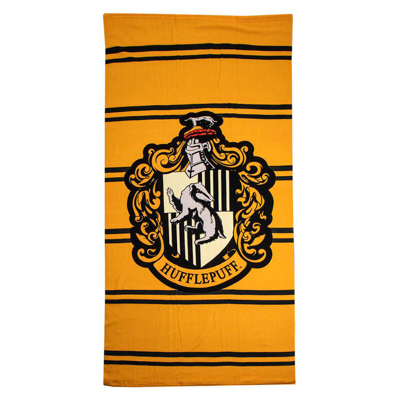 Harry Potter Hufflepuff microfibre beach towel Nerdscape