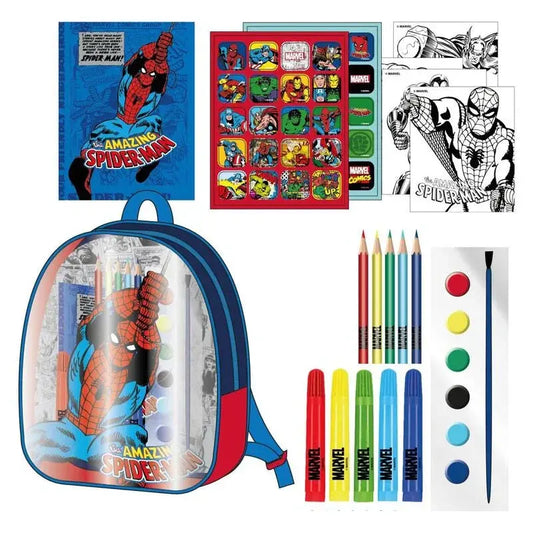 Marvel Avengers backpack stationery set Nerdscape