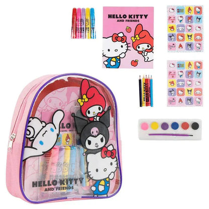 Hello Kitty and Friends backpack stationery set Nerdscape