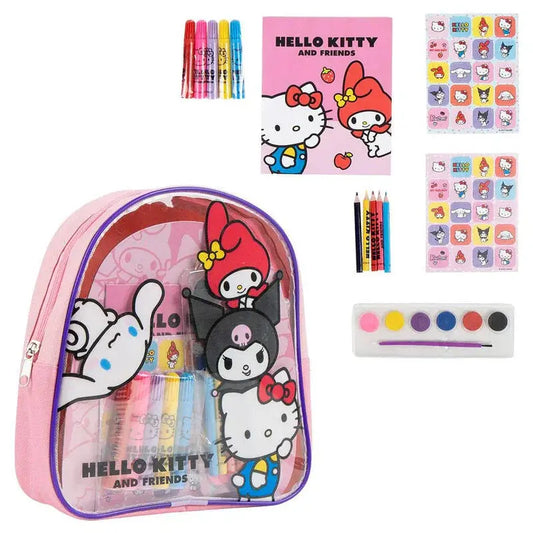 Hello Kitty and Friends backpack stationery set Nerdscape