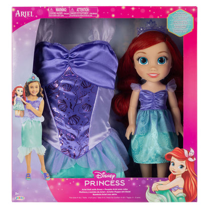 Disney The Little Mermaid Ariel doll + costume 38cm Nerdscape