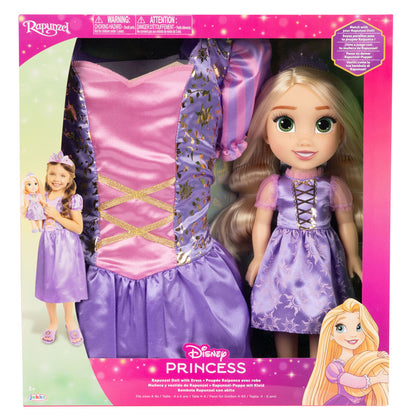 Disney Rapunzel doll + costume 38cm Nerdscape