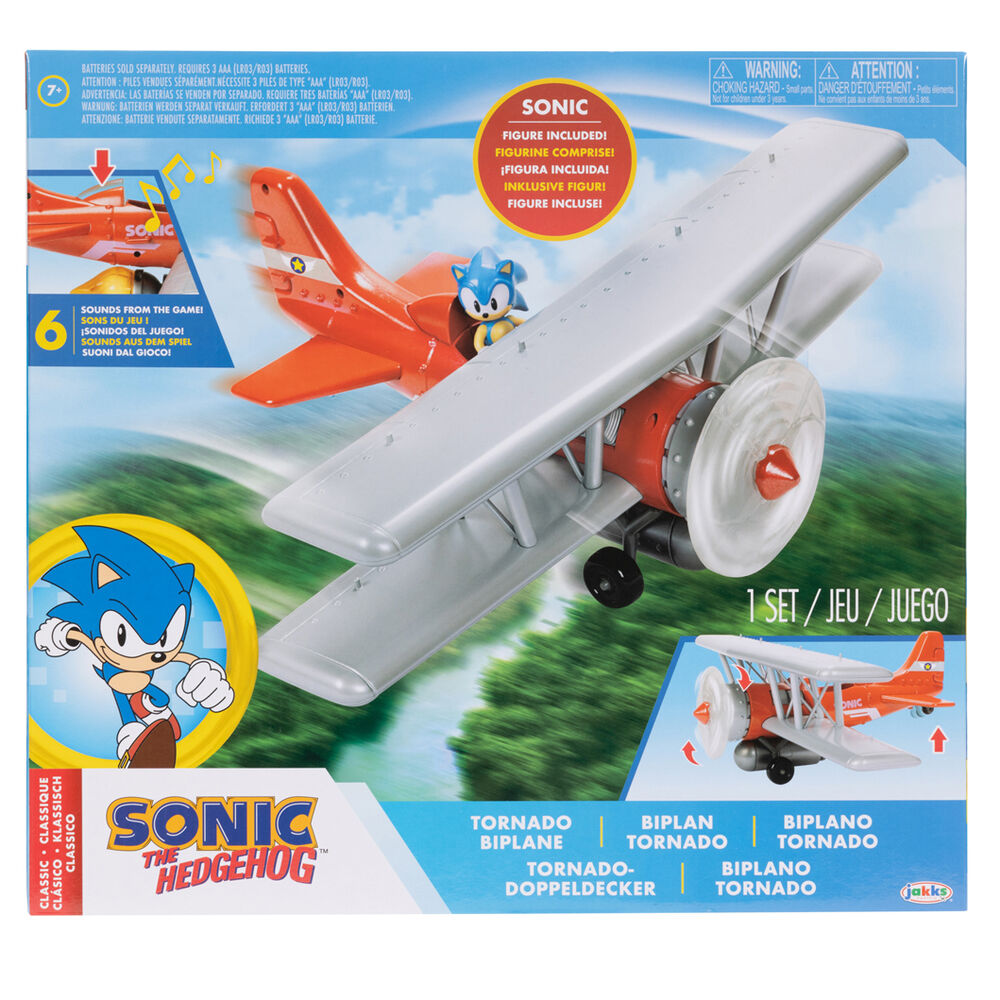 Sonic the Hedgehog Tornado biplane Nerdscape