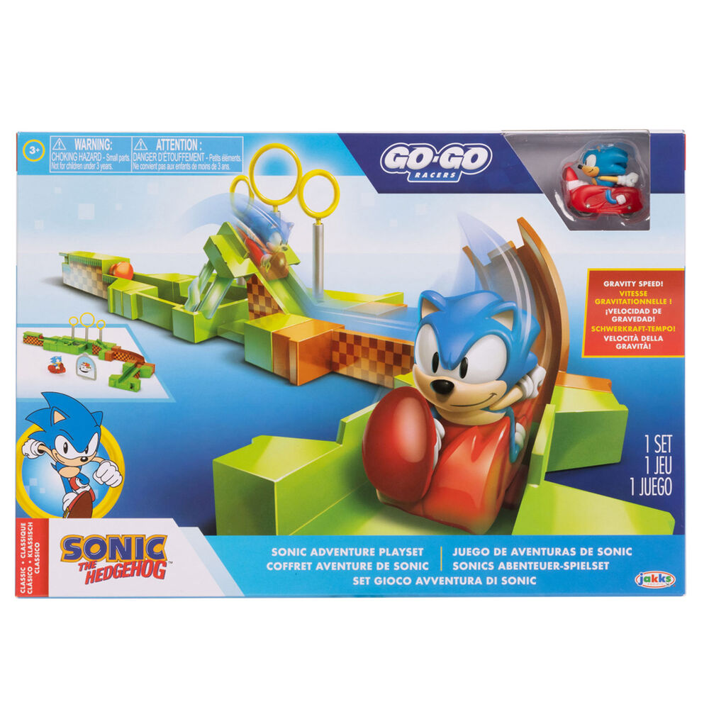 Sonic Go Go Racers Sonic & Knuckles Playset - Nerdscape Nerdscape