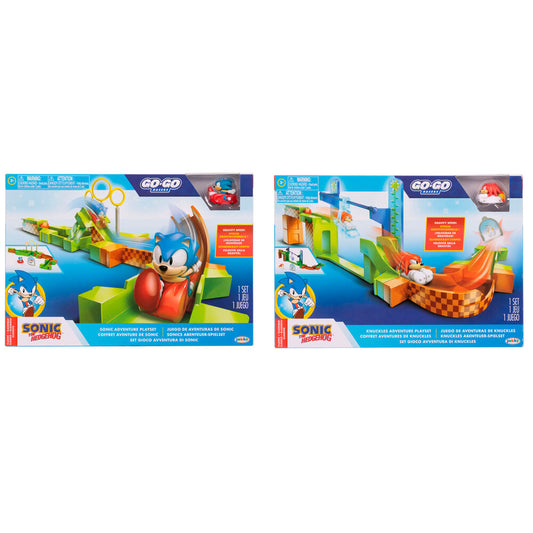 Sonic Go Go Racers Sonic & Knuckles Playset - Nerdscape