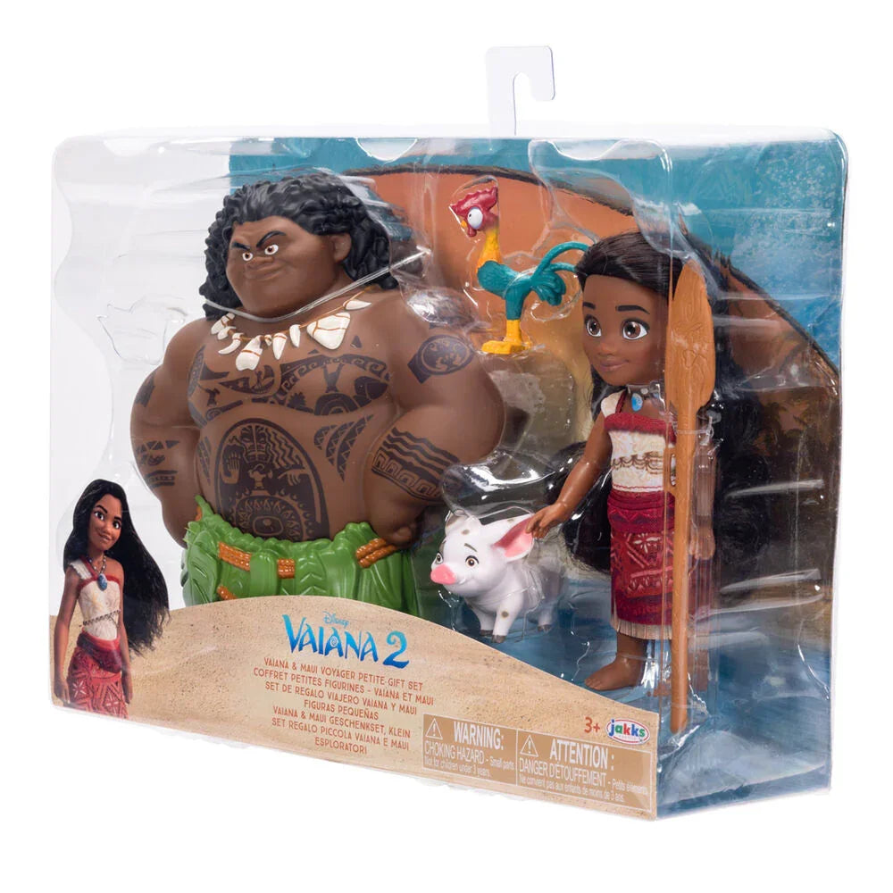 Disney Vaiana Moana 2 Vaiana & Maui blister doll 15cm Nerdscape