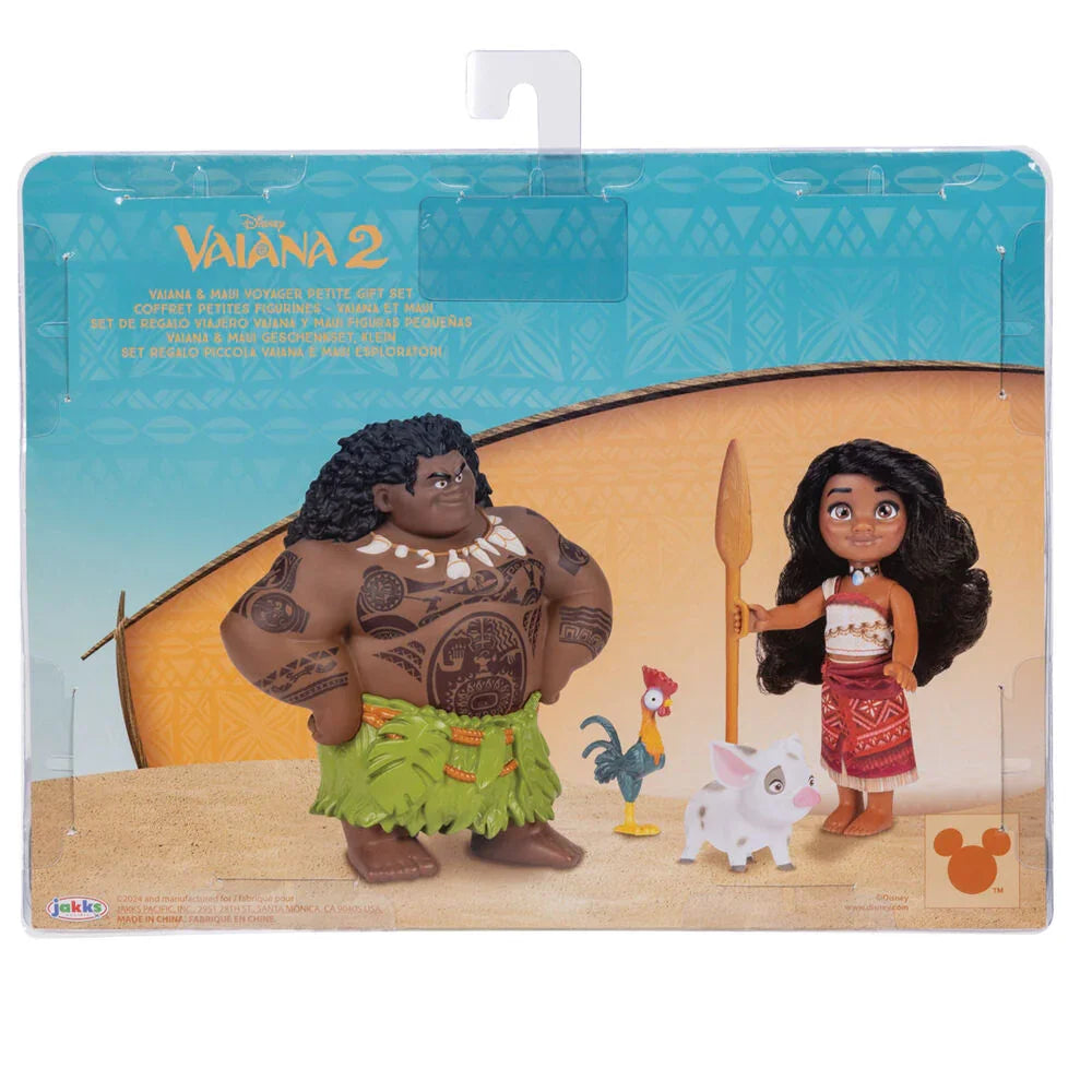 Disney Vaiana Moana 2 Vaiana & Maui blister doll 15cm Nerdscape