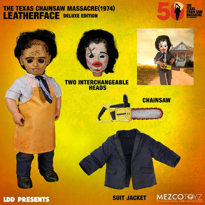 The Texas Chainsaw Massacre Leatherface Deluxe Edition 1974 doll 26cm Nerdscape