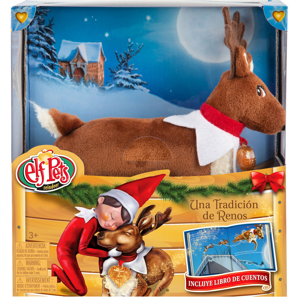 Spanish Elf Pets Story + plush toy Reindeer set Nerdscape