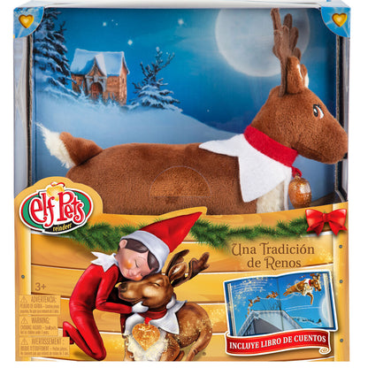 Spanish Elf Pets Story + plush toy Reindeer set Nerdscape