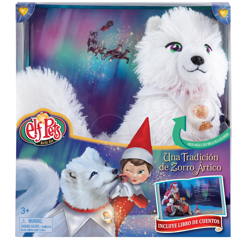 Spanish Elf Pets Story + plush toy Fox Artic set Nerdscape