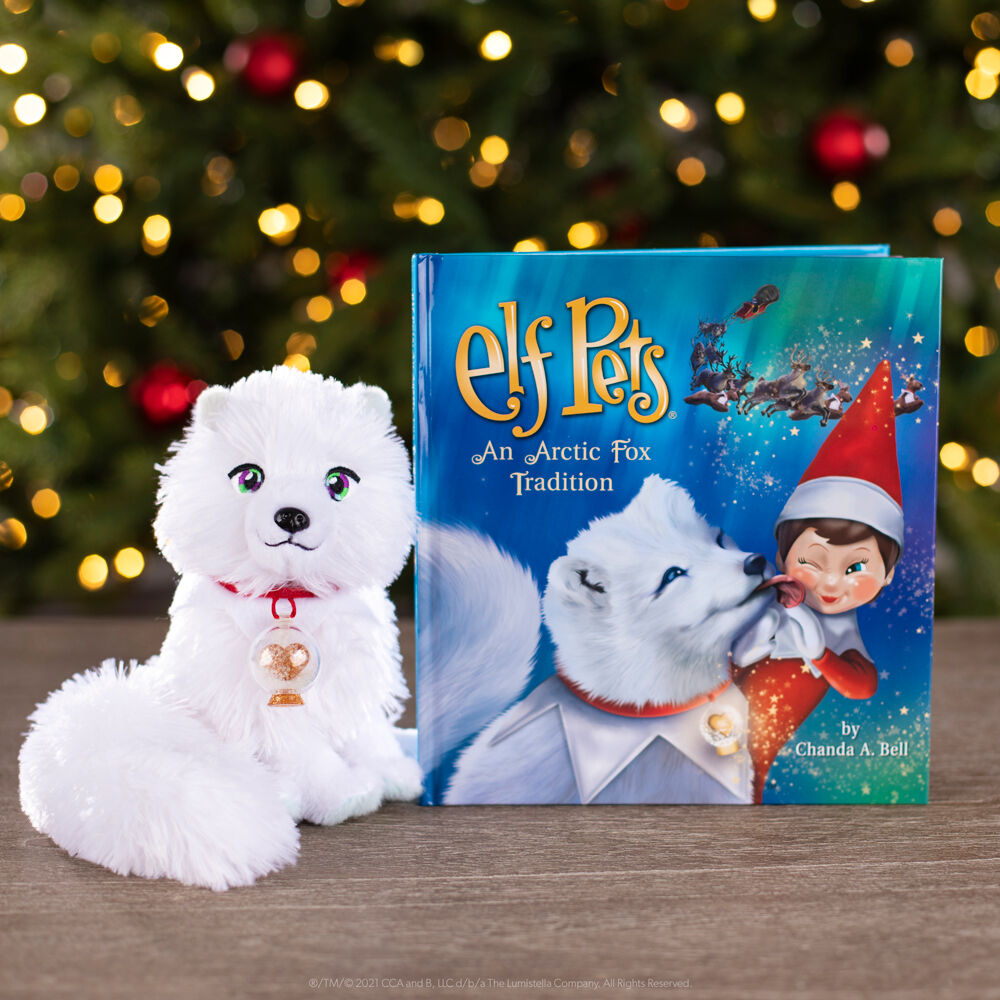 Spanish Elf Pets Story + plush toy Fox Artic set Nerdscape