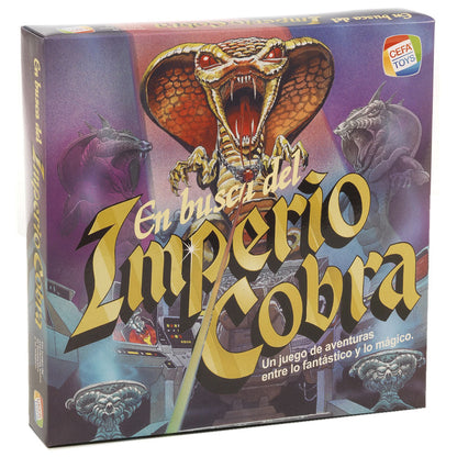 Spanish In Search of the Cobra Empire board game Nerdscape