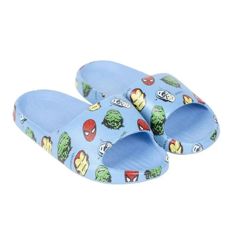 Marvel Avengers flip flops Nerdscape