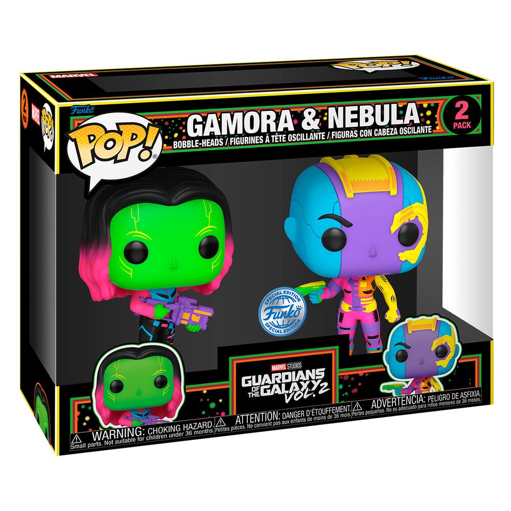 POP pack 2 figures Marvel Guardians of the Galaxy Gamora & Nebula Exclusive - Nerdscape