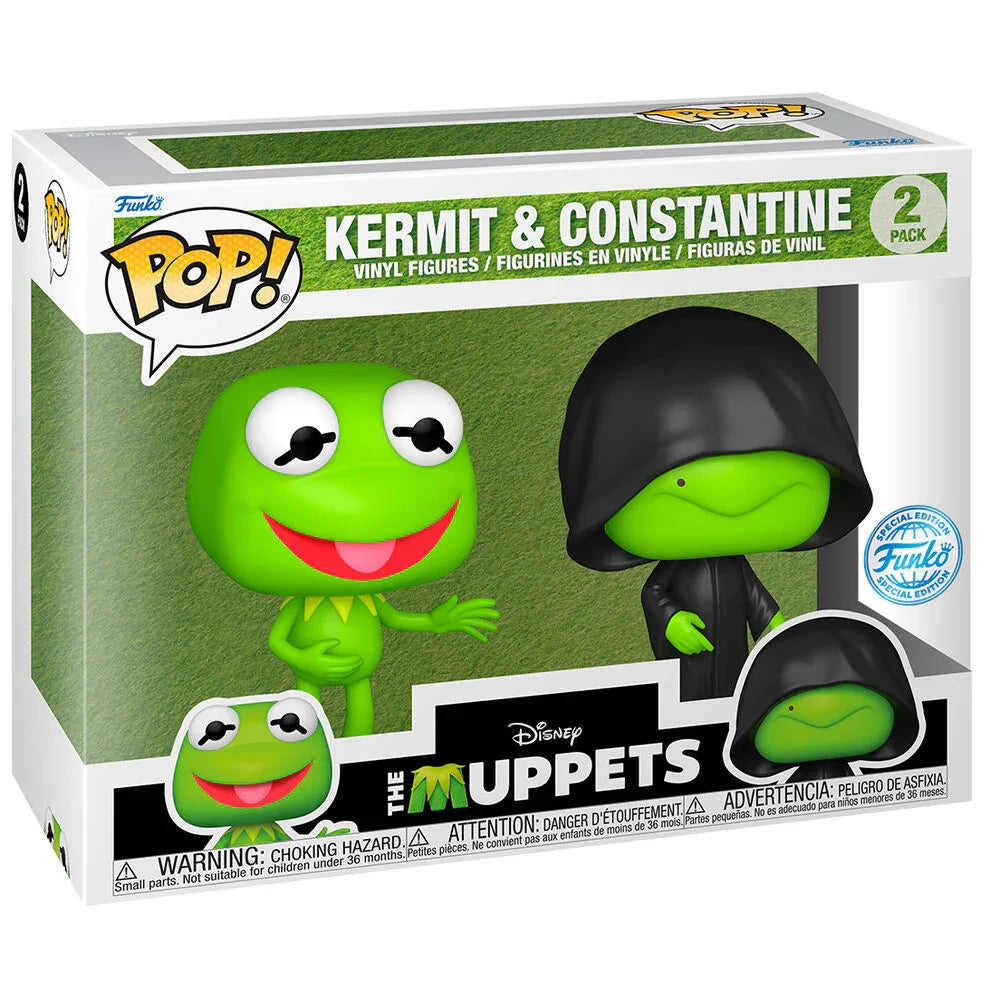 POP pack 2 figures Disney The Muppets Kermit & Constantine Exclusive Nerdscape
