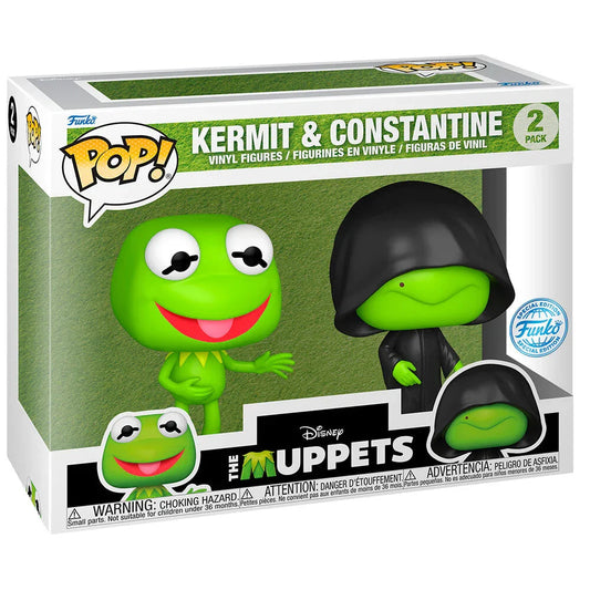 POP pack 2 figures Disney The Muppets Kermit & Constantine Exclusive Nerdscape