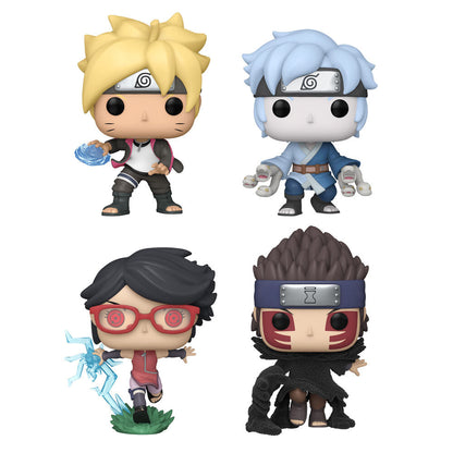 Funko Pop! Boruto Boruto, Mitsuki, Sadara, Shinki - Figura da Collezione Vinyl Pack 4 Nerdscape