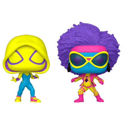 POP pack 2 figures Spider - Man Spider - Gwen & Spider - Woman Exclusive - Nerdscape
