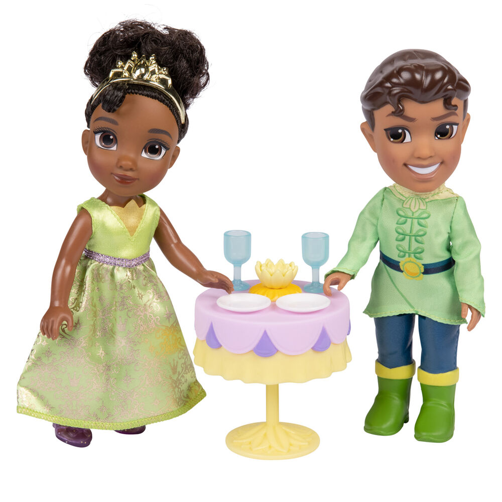 Disney The Princess and the Frog Tiana + Naveen doll 15cm Nerdscape