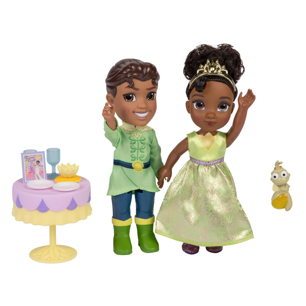 Disney The Princess and the Frog Tiana + Naveen doll 15cm Nerdscape