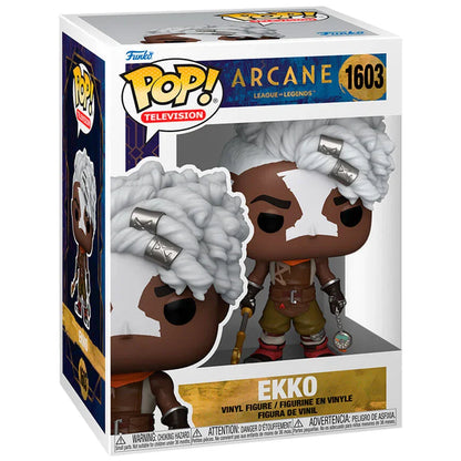 Funko Pop! League of Legends Arcane Ekko - Figura da Collezione Vinyl Nerdscape
