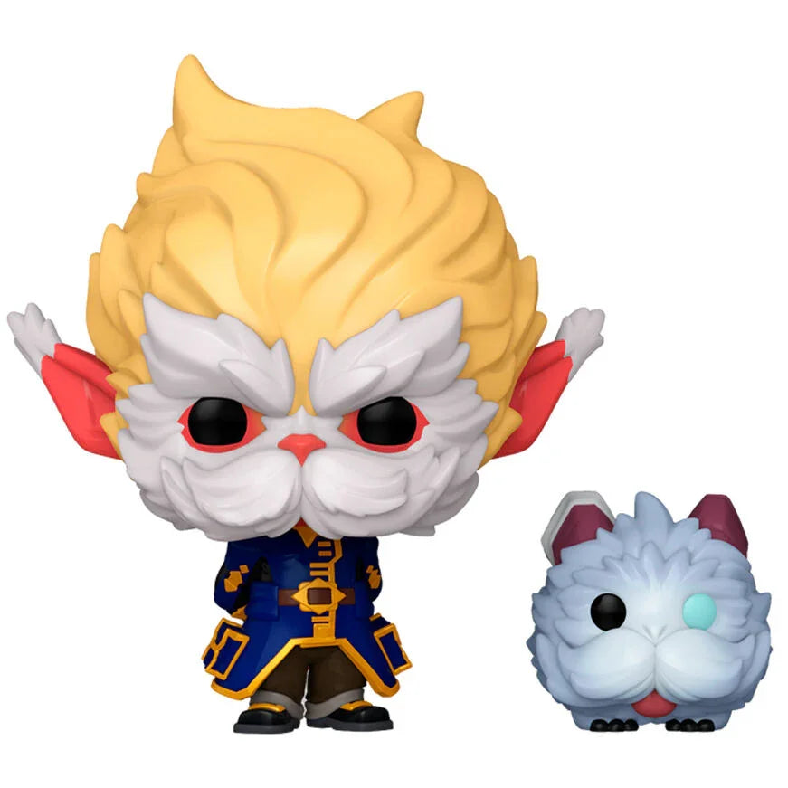 Funko Pop! League of Legends Arcane Heimerdinger con Poro - Figura da Collezione Vinyl Nerdscape