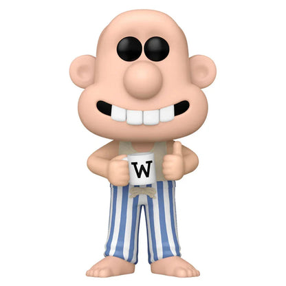 Funko Pop! Wallace & Gromit Wallace - Figura da Collezione Vinyl Nerdscape
