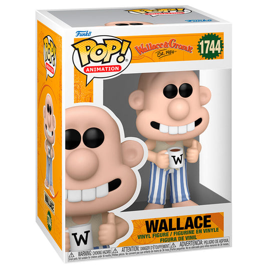 Funko Pop! Wallace & Gromit Wallace - Figura da Collezione Vinyl