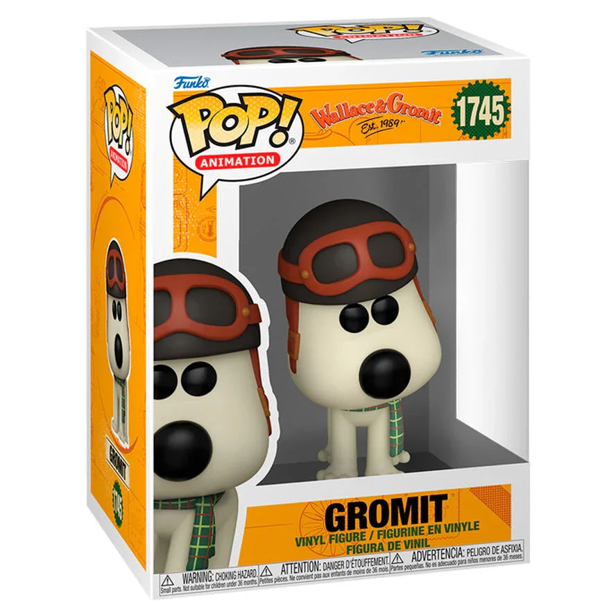 Funko Pop! Wallace & Gromit Gromit - Figura da Collezione Vinyl Nerdscape