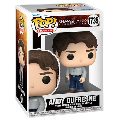 Funko Pop! The Shawshank Redemption Andy Dufresne - Figura da Collezione Vinyl Nerdscape