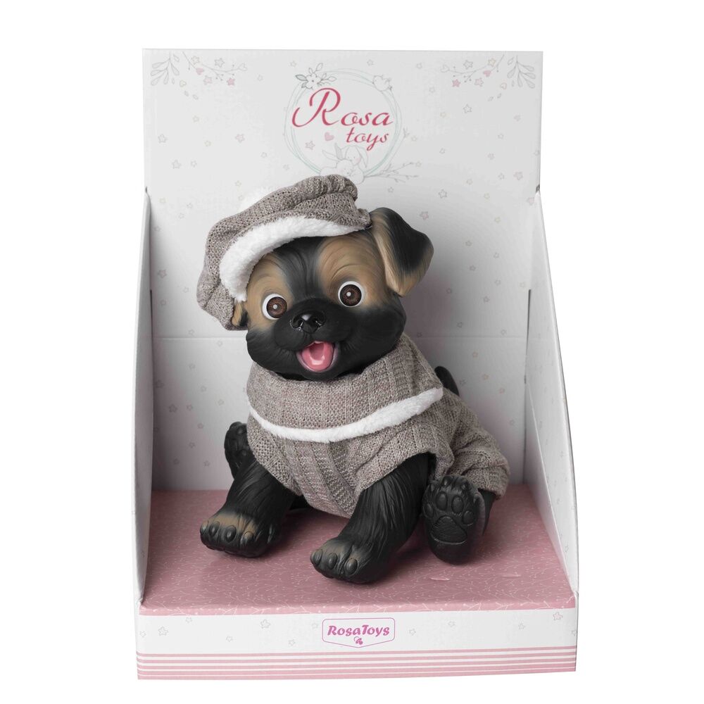 Baby doll reborn puppy romper and beanie Nerdscape