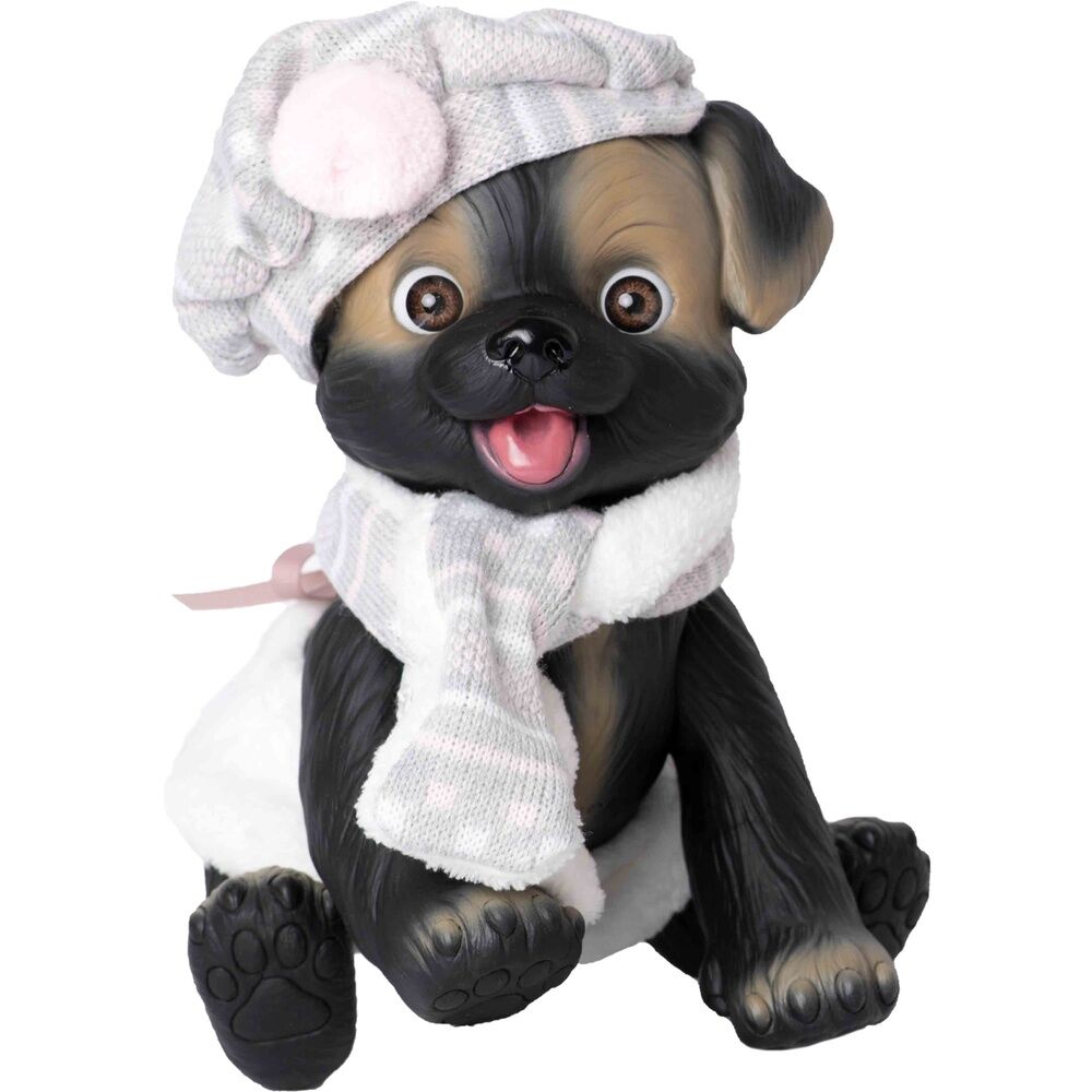 Baby doll reborn puppy nappy and scarf doll Nerdscape