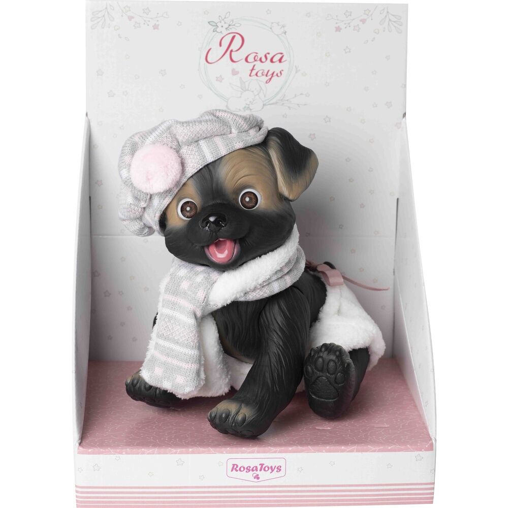 Baby doll reborn puppy nappy and scarf doll Nerdscape