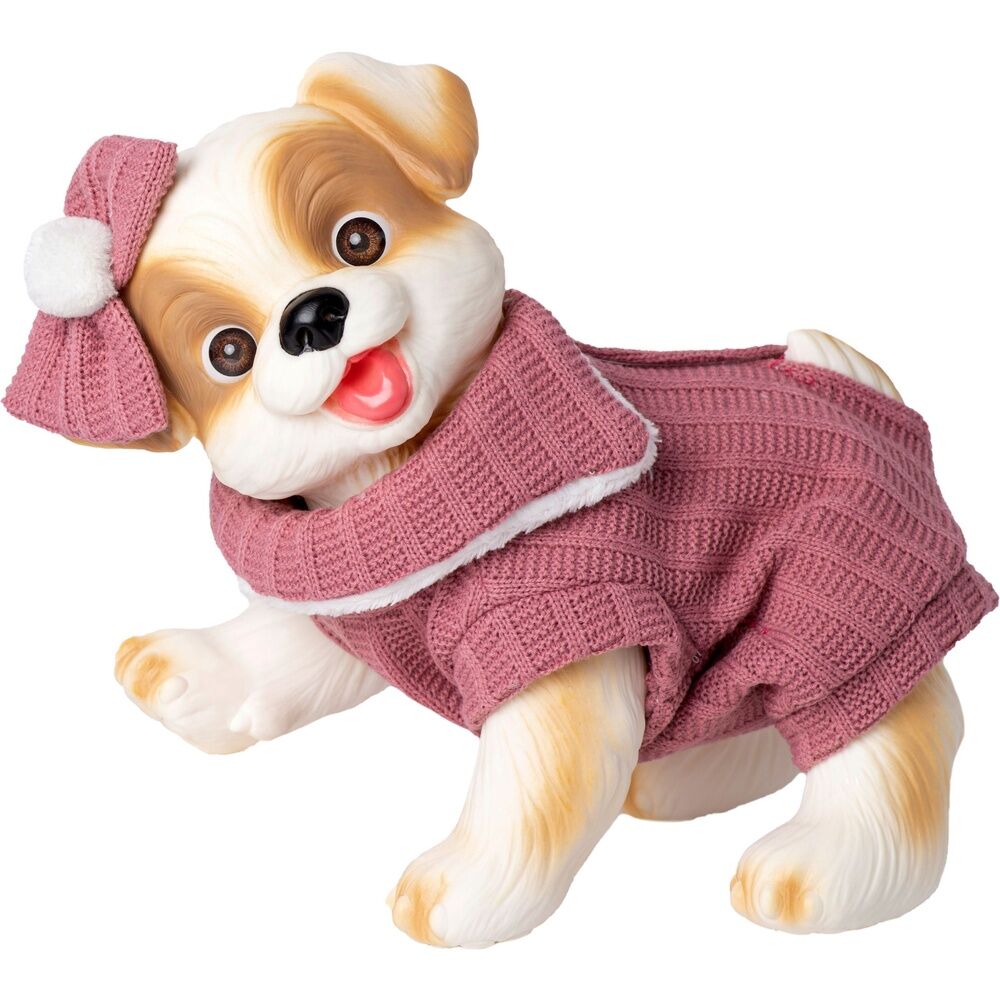 Baby doll reborn puppy romper and bow doll Nerdscape