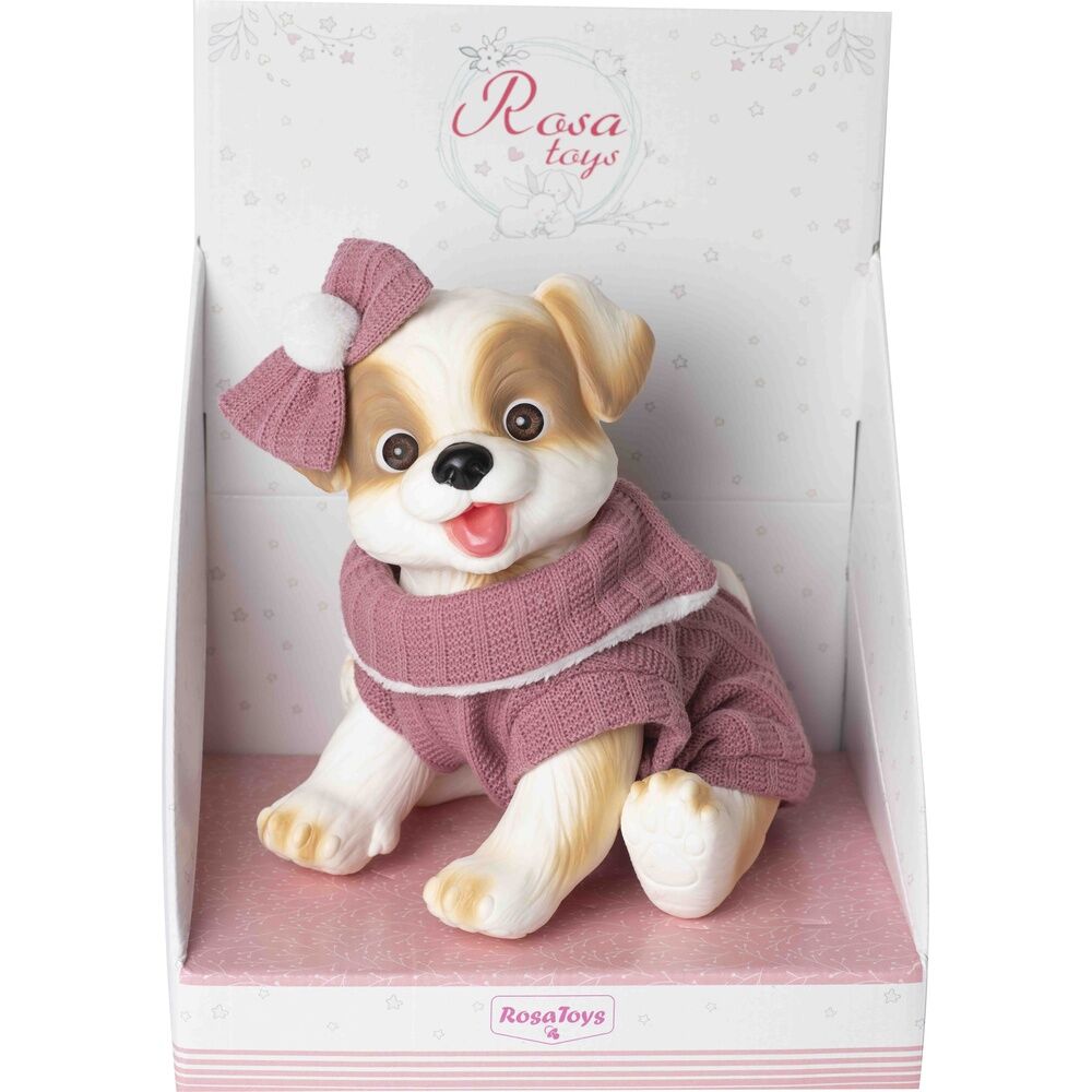 Baby doll reborn puppy romper and bow doll Nerdscape