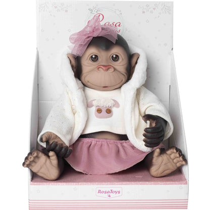 Baby doll reborn monkey  hood and skirt Nerdscape