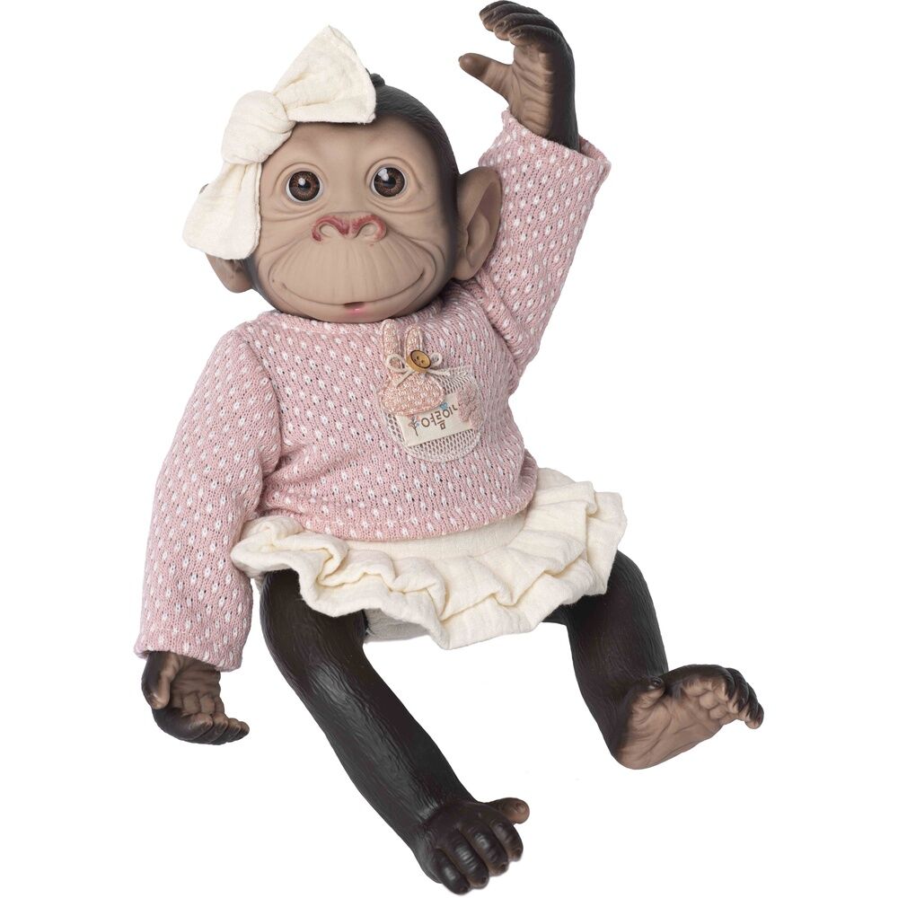 Baby doll reborn monkey jumper and skirt Nerdscape