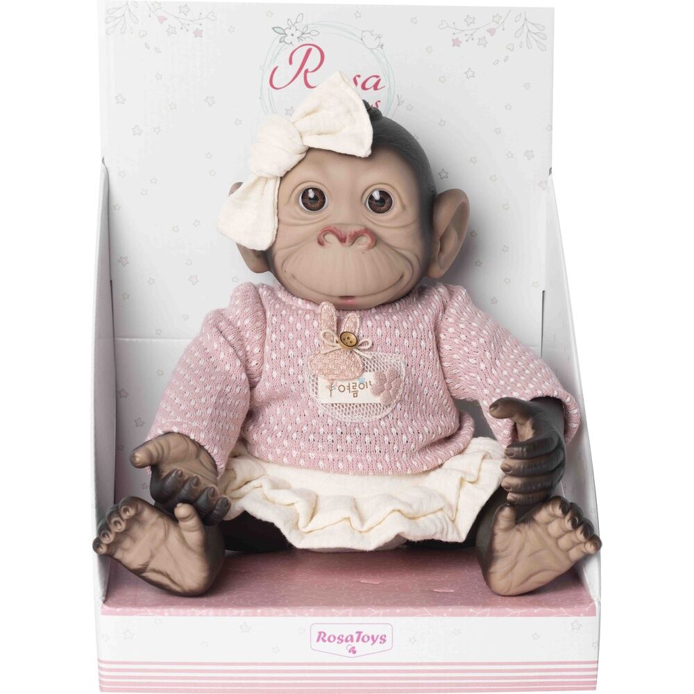Baby doll reborn monkey jumper and skirt Nerdscape