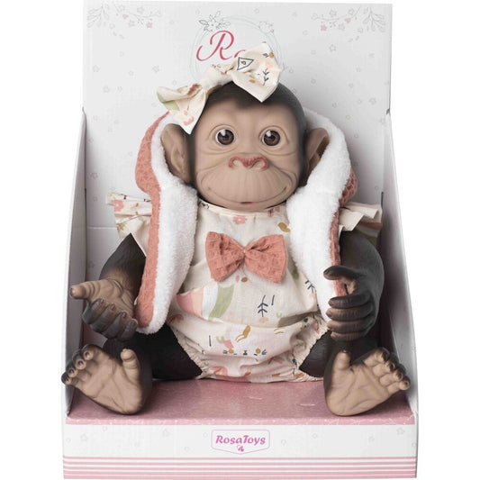 Baby doll reborn monkey romper and waistcoat Nerdscape