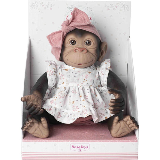 Baby doll reborn monkey pink dress Nerdscape
