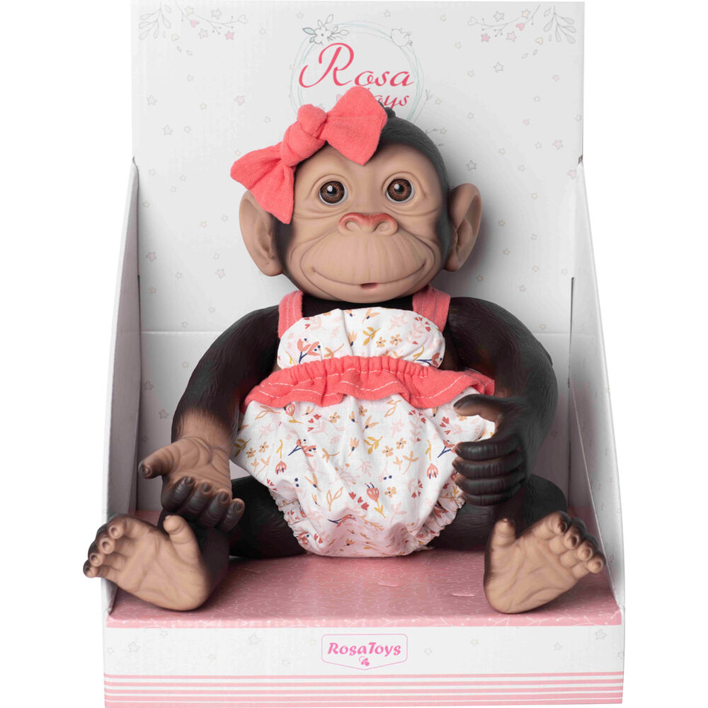Baby doll reborn monkey orange onesie Nerdscape