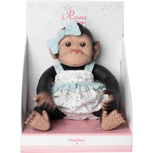 Baby doll reborn monkey green onesie Nerdscape